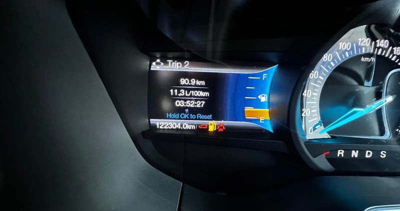 Ford Fusion cena 63500 przebieg: 122304, rok produkcji 2016 z Gdańsk małe 154